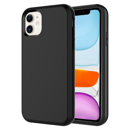 AMPD Classic Slim Dual Layer Case for Apple iPhone 11 Black AA-IPH11-CLASSIC-BLK